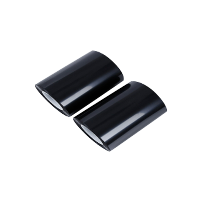 Čierna nelámavá lesklá laserová gravírovacia fólia